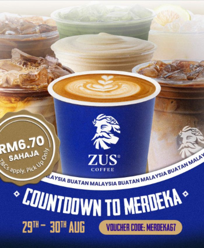 Sip Your Way to Merdeka with RM6.70!