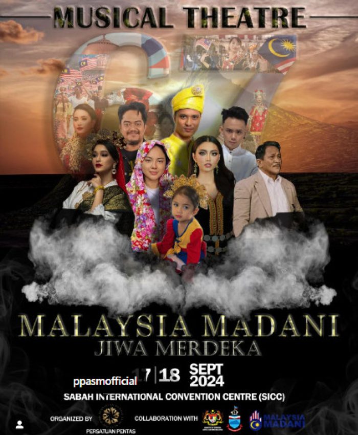 Experience the soul of Malaysia at the Musical Theatre ‘Malaysia Madani: Jiwa Merdeka’! Coming to the Sabah International Convention Centre this September 17-18